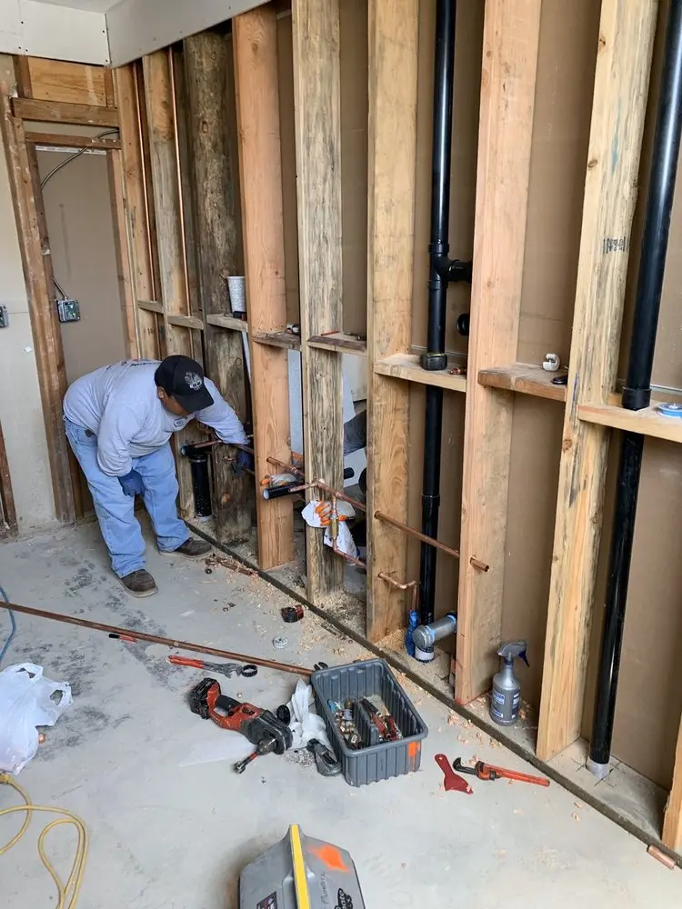 Commercial rough-in plumbing for Water Heater Replacement in Egg Harbor City